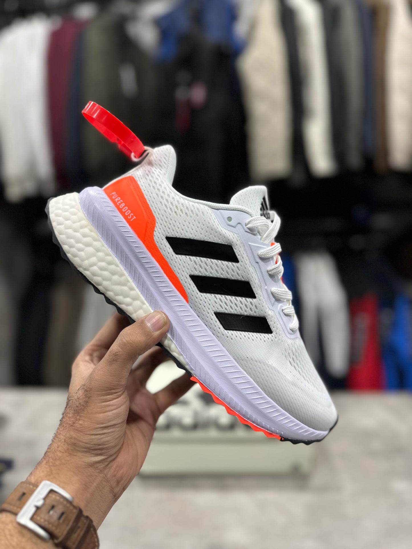 Pureboost 24 White/Orange