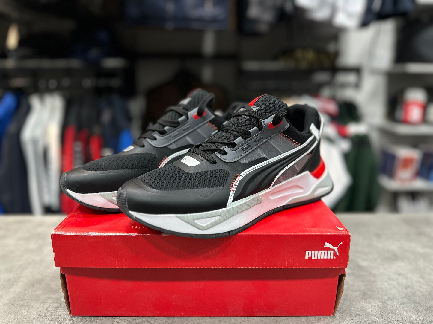 Mirage Sports Tech Bleck/Red