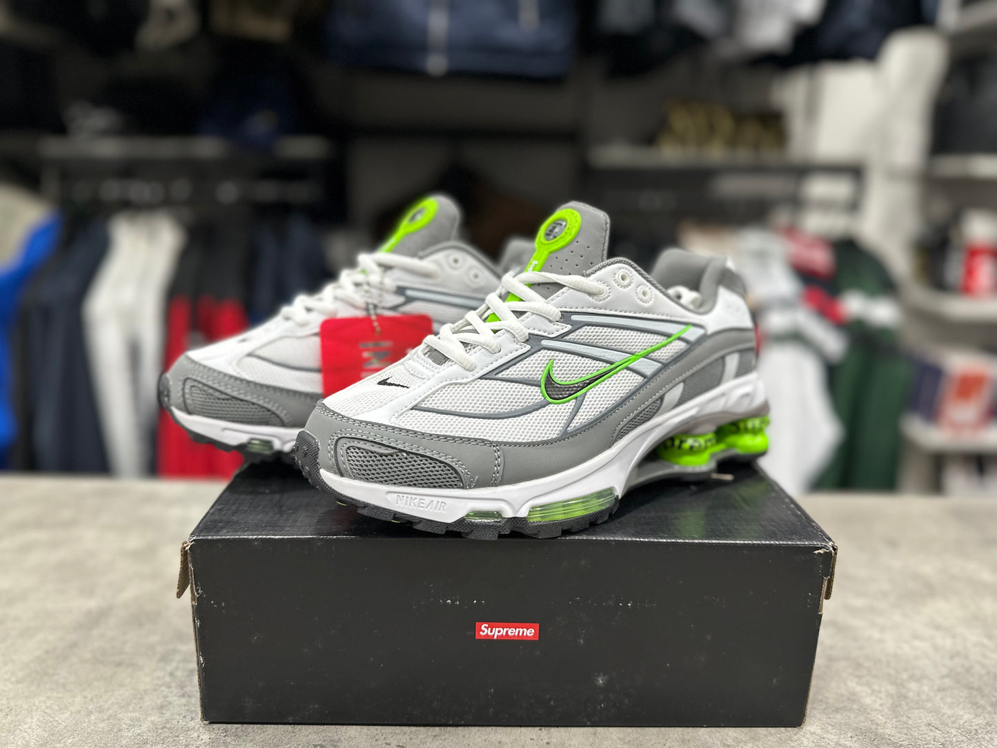 Nike x Supreme Shox Ride 2 White/Green