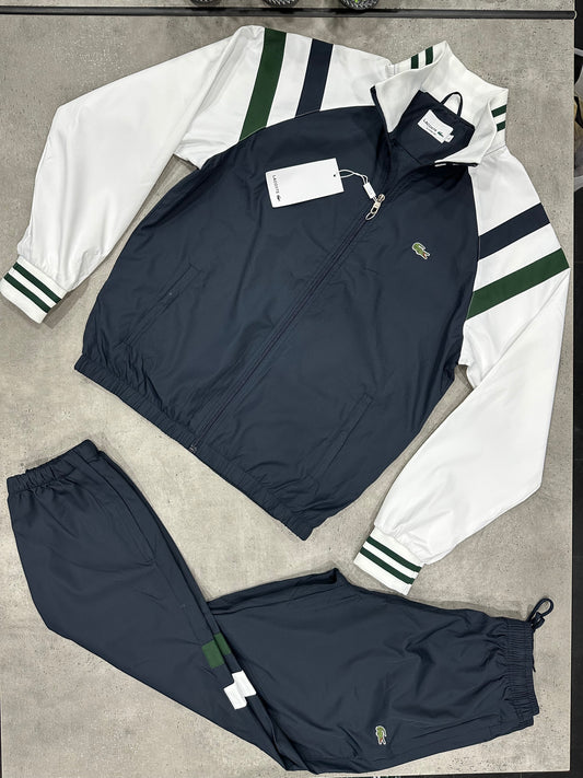 Lacoste Tracksuits White/Navy