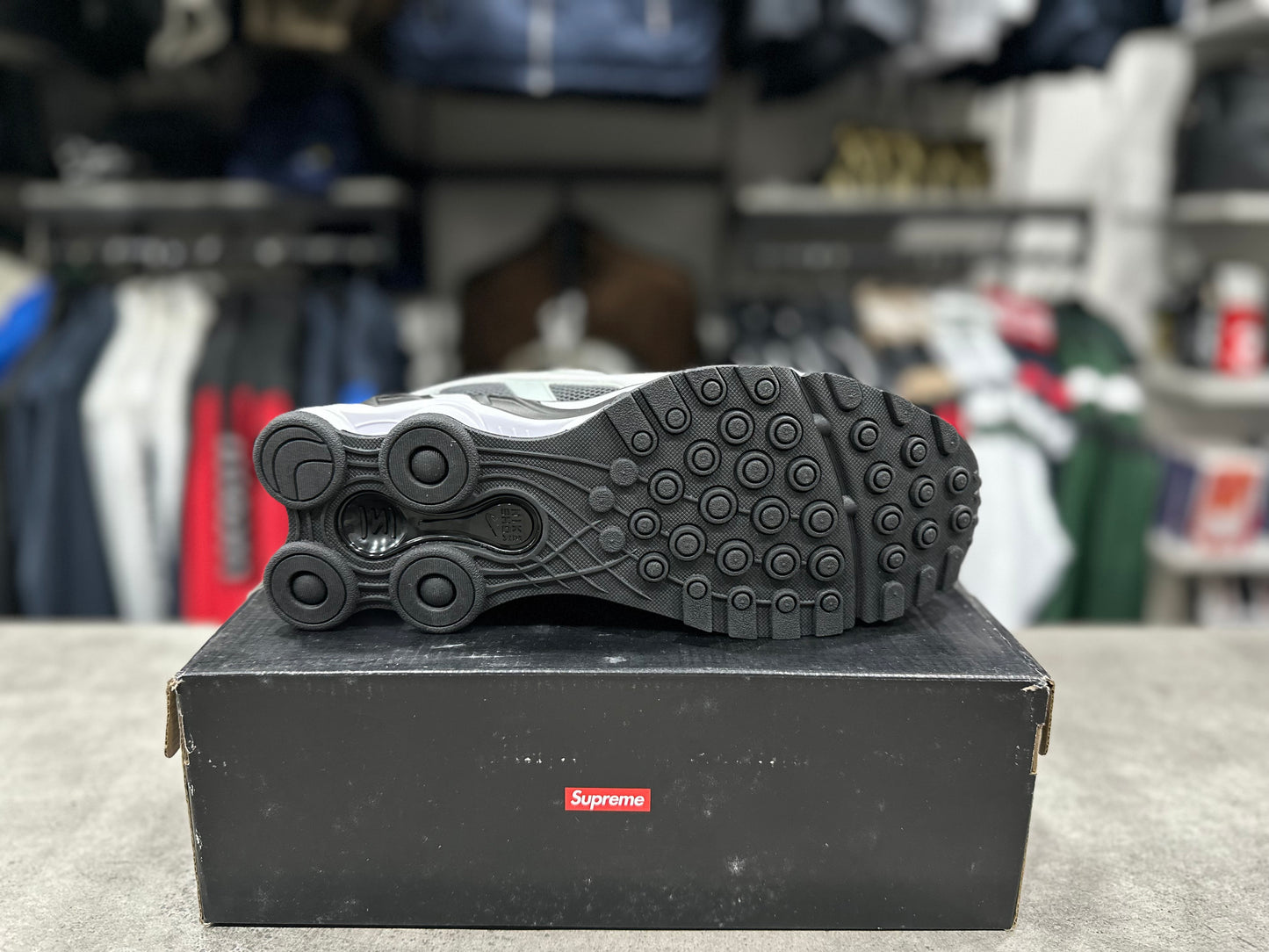 Nike x Supreme Shox Ride 2 White/Grey