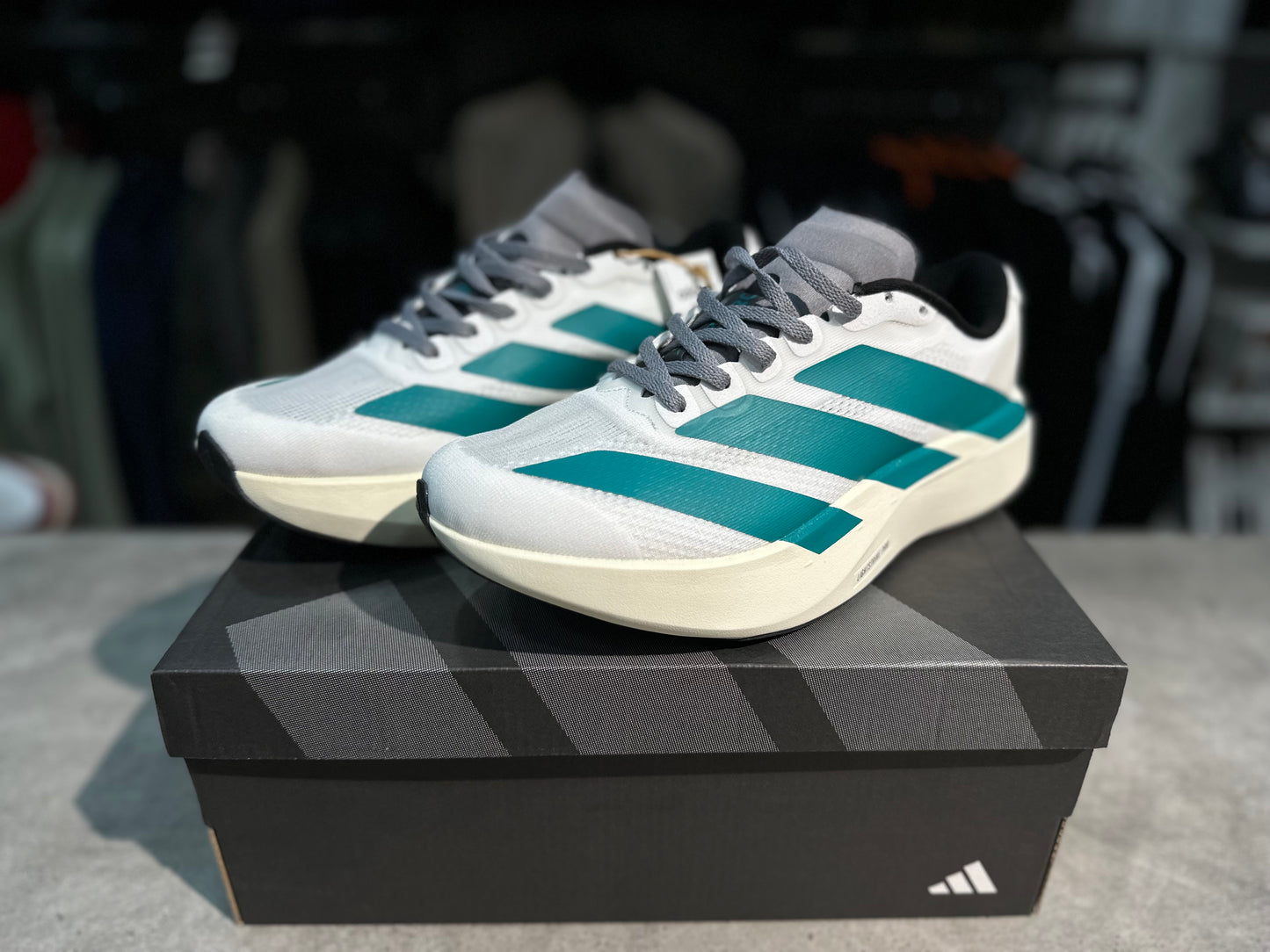 Adizero EVO SL White/Teal