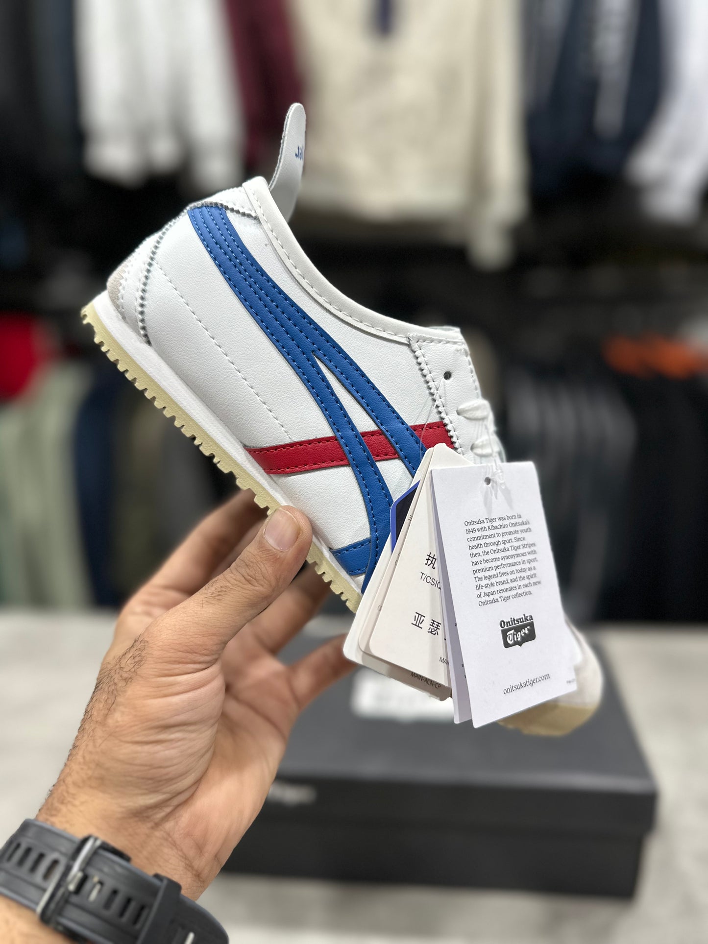 Onitsuka Tiger MX 66 White/Blue