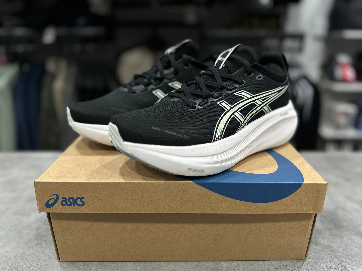 GEL-Nimbus 27 Black/Lake Grey