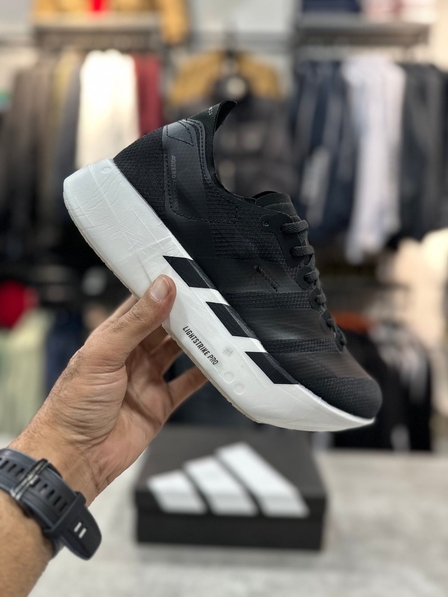 Adizero Adios Pro 4 Black/White