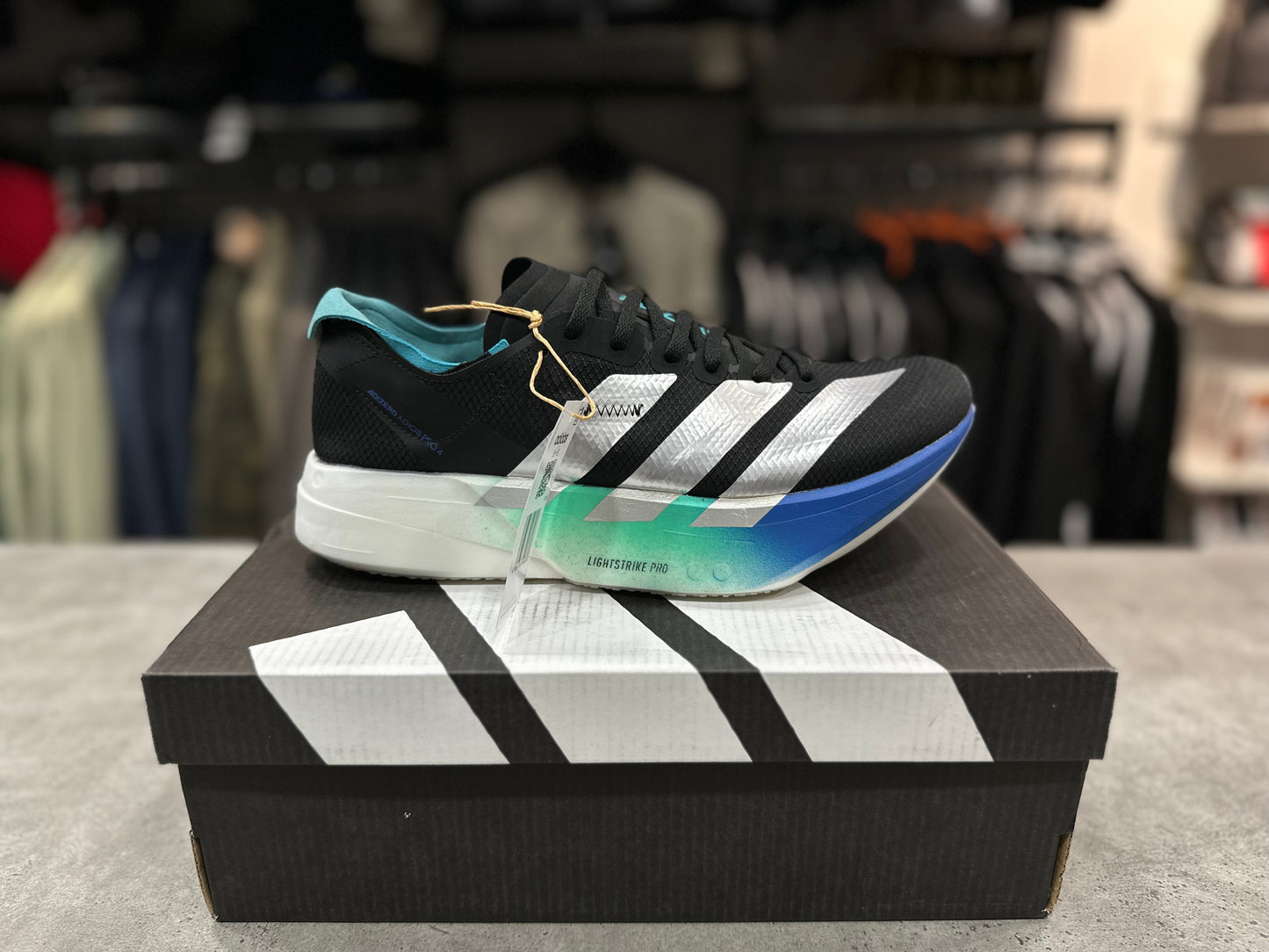 Adizero Adios Pro 4 Black/Green